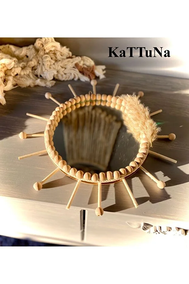 Jüt İp Ve Ham Boncuk 3’lü Set